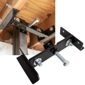 metal wall bracket blocker|stabilizer wall straightening bracket.